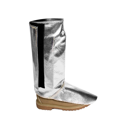 National Safety Apparel X-Large Silver/Gray Aluminized Thermobest™ Leggings With Hook And Loop