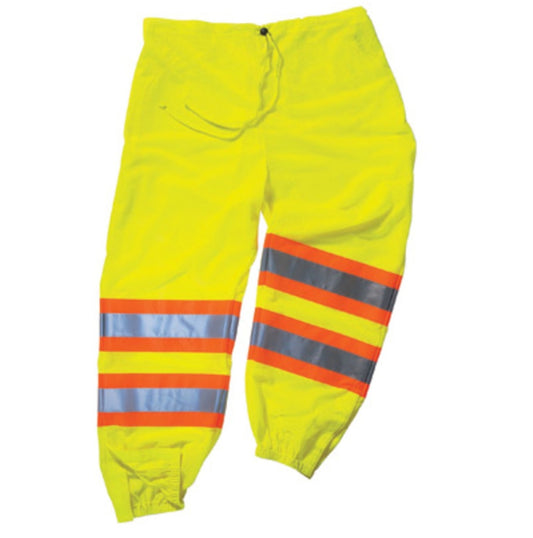 Ergodyne Small - Medium Lime GloWear® 8911 Polyester Mesh Pants