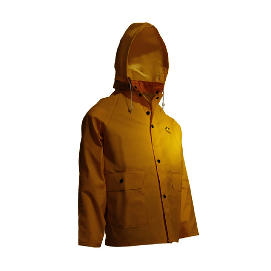 Dunlop® Protective Footwear 2X Yellow Sitex .35 mm Polyester And PVC Suit
