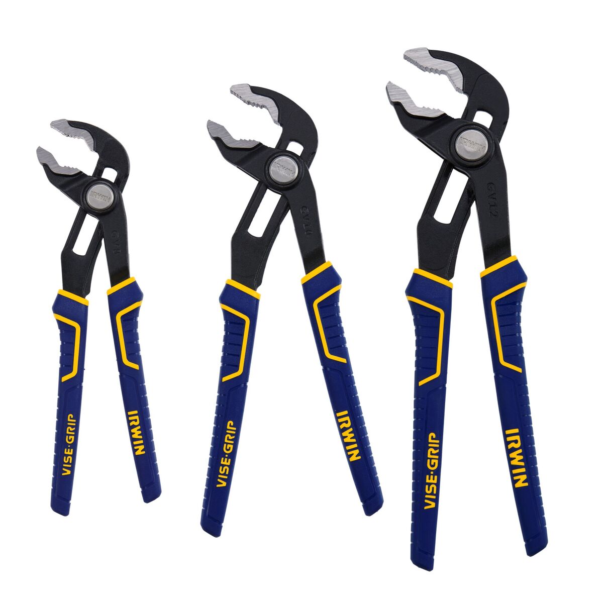 IRWIN® Vise-Grip® 8" - 12" V-Jaw Groove Lock Plier Set