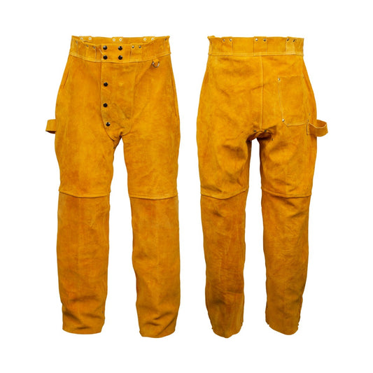 Tillman™ 32" X 32" Bourbon Brown Side Split Cowhide Leather Pants