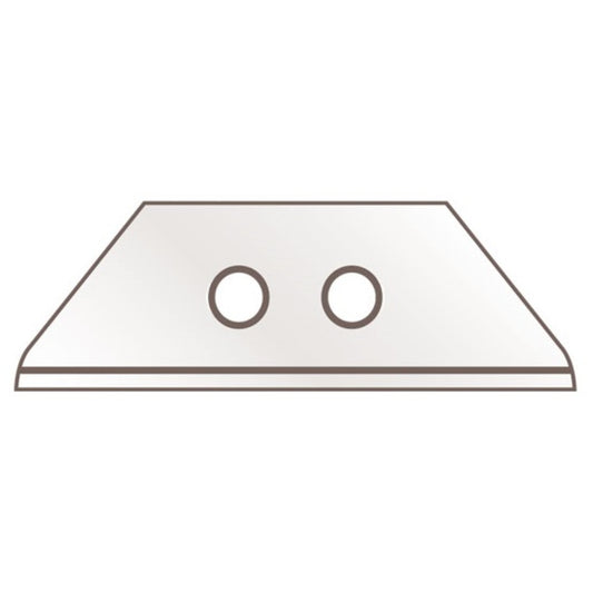 Martor 55.5 mm X 19 mm X 0.63 mm Carbon Steel ALLFIT TRAPEZOID BLADE NO. 60099.70 Replacement Blade