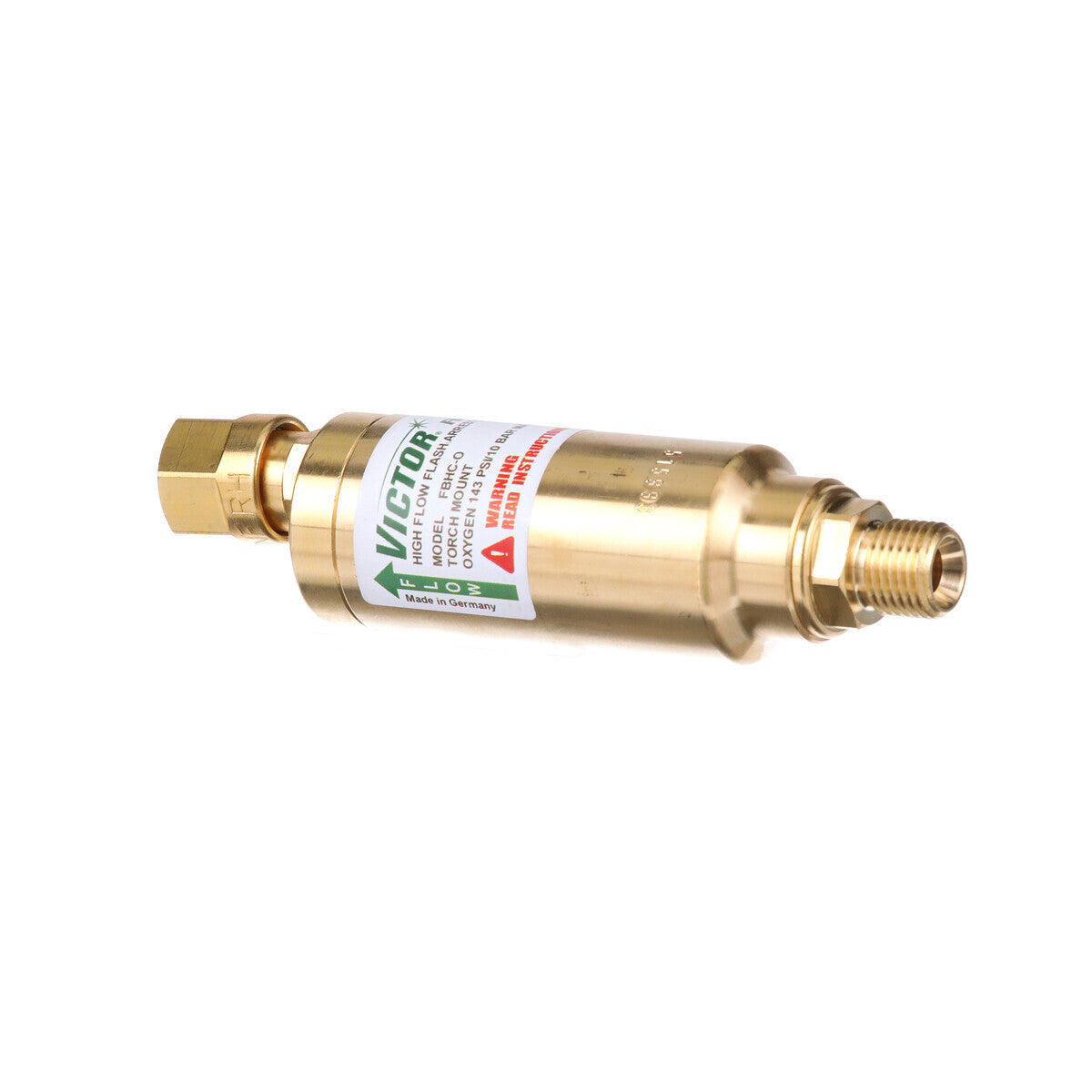 Victor® Flamebuster™ Model FBHC-O Oxygen Torch Flashback Arrestor