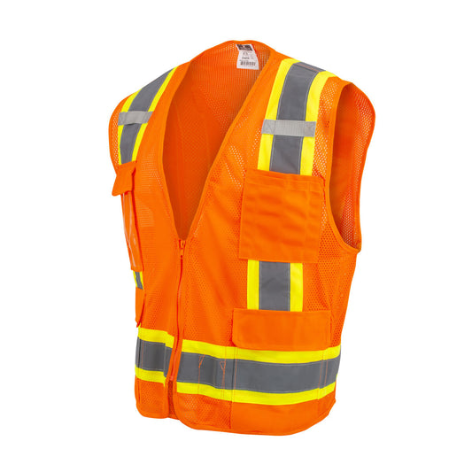Radians Small Hi-Viz Orange Mesh Vest