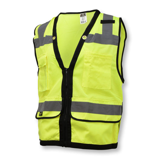 Radians Medium Hi-Viz Green Mesh Vest