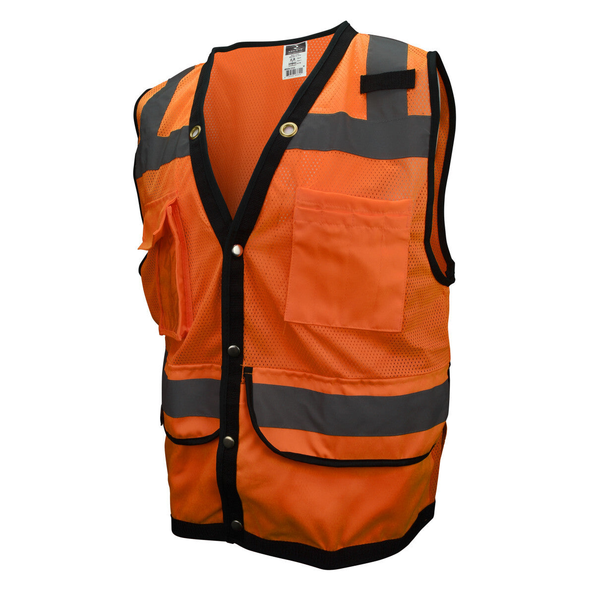 Radians Large Hi-Viz Orange Mesh Vest