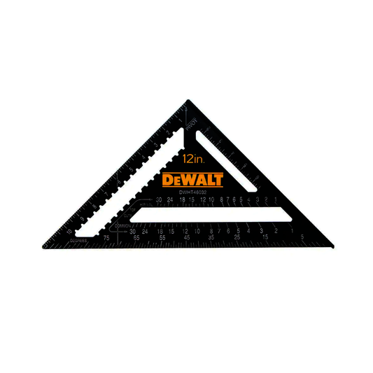 DEWALT® Quick Square® 12" Aluminum Premium Rafter Square