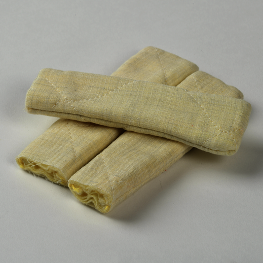 Dynaflux 4" X 1.5" Cream Heat Resistant Fabric Replacement HTR Spoon Applicator Boots For HTR500