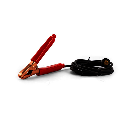 Dynaflux 107" X 5" Red Copper Ground Clamp & Lead Attachment For HTR500