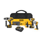 DeWALT DCK492L2  20V MAX 4-Tool Combination Kit W/ (2) Batteries, Charger and Contractor Bag