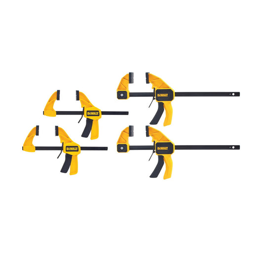 DeWALT DWHT83196  4-Piece Medium and Large Trigger Clamp Set