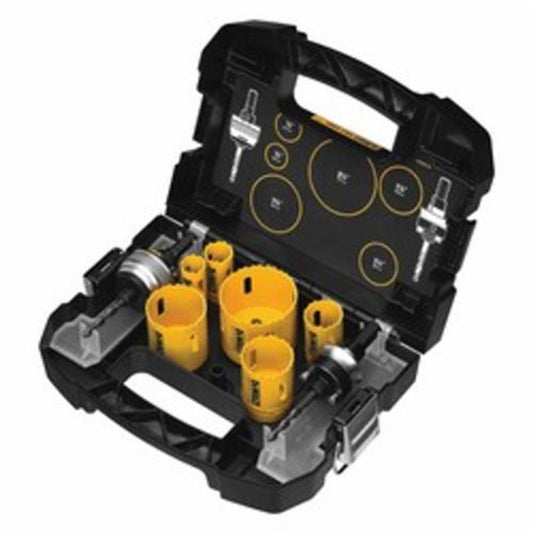 DeWALT D180001  9-Piece Plumbers Bi-Metal Hole Saw Kit