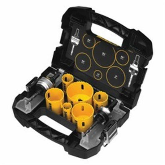 DeWALT D180002  9-Piece Electricians Bi-Metal Hole Saw Kit
