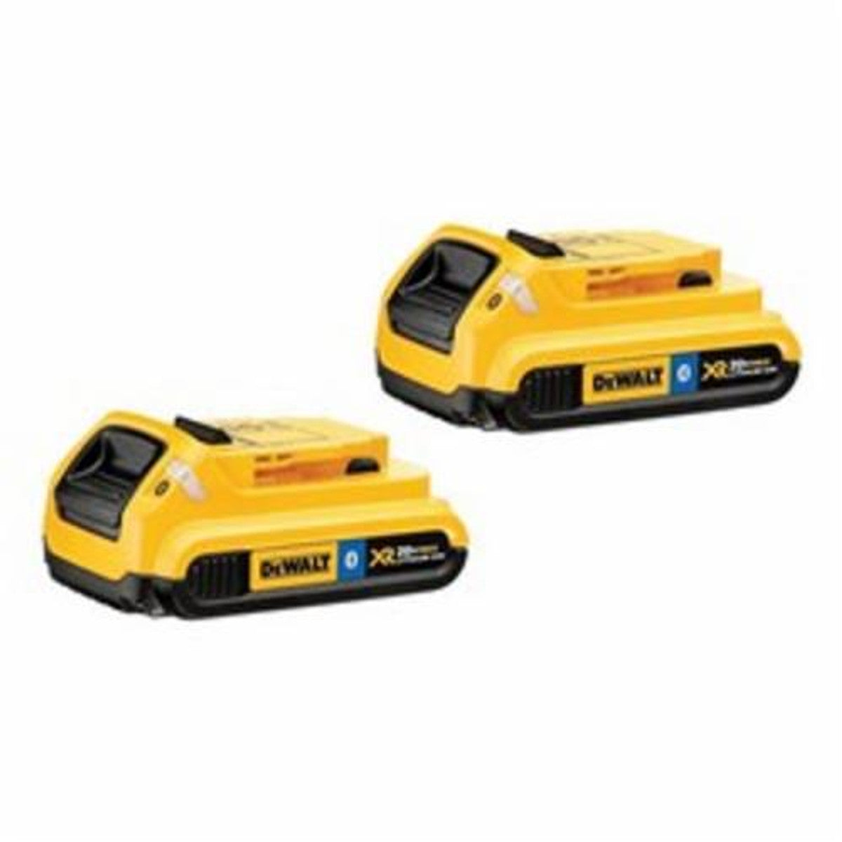 DeWALT DCB203BT-2  20V MAX XR® Li-Ion Compact Battery Pack W/ Bluetooth, (2-PK)