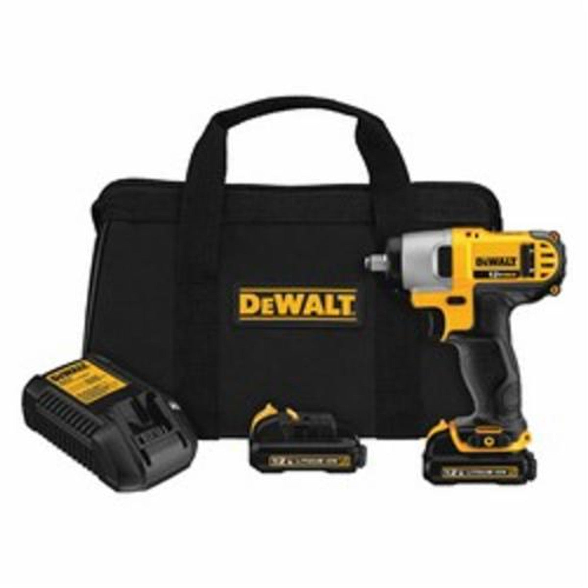 DeWALT DCF813S2  12V MAX 3/8" Impact Wrench Kit W/ (2) 1.5 Ah Batteries
