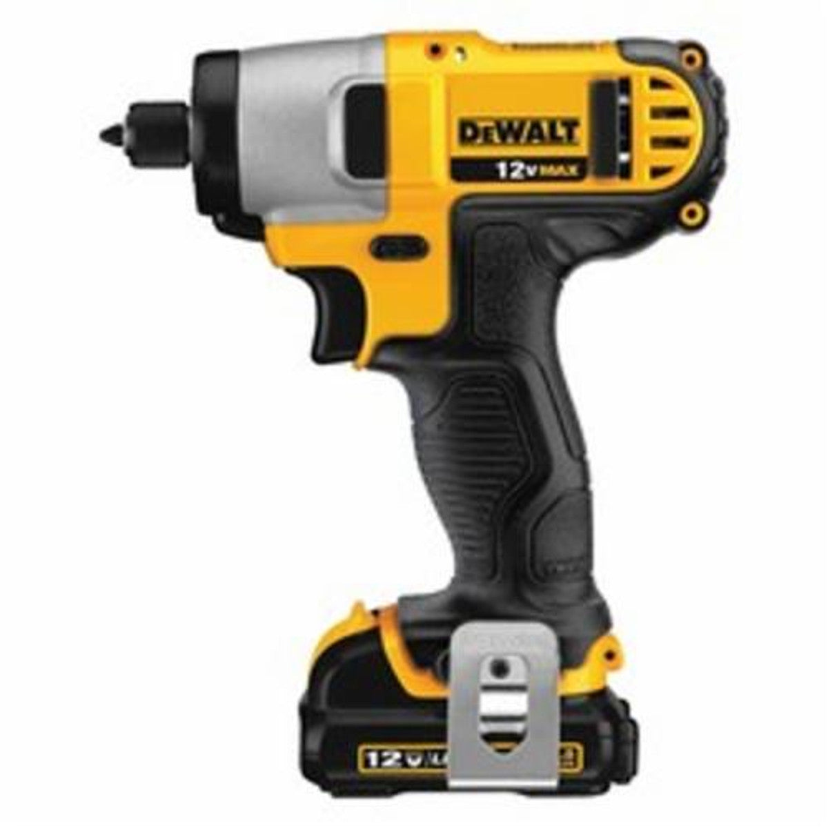 DeWALT DCF815S2  12V MAX 1/4" Impact Driver Kit W/ (2) 1.5 Ah Batteries