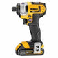 DeWALT DCF885C2  20V MAX 1/4" Hex/Straight Drive Impact Driver Kit W/ (2) 1.5 Ah Batteries