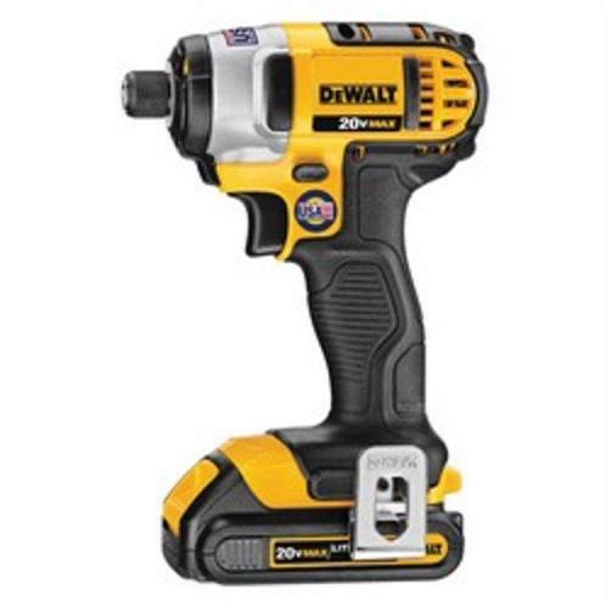 DeWALT DCF885C2  20V MAX 1/4" Hex/Straight Drive Impact Driver Kit W/ (2) 1.5 Ah Batteries