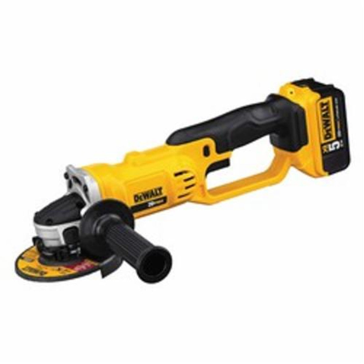 DeWALT DCG412P2  20V MAX 4-1/2" Grinder Kit W/ (2) 5.0 Ah Batteries