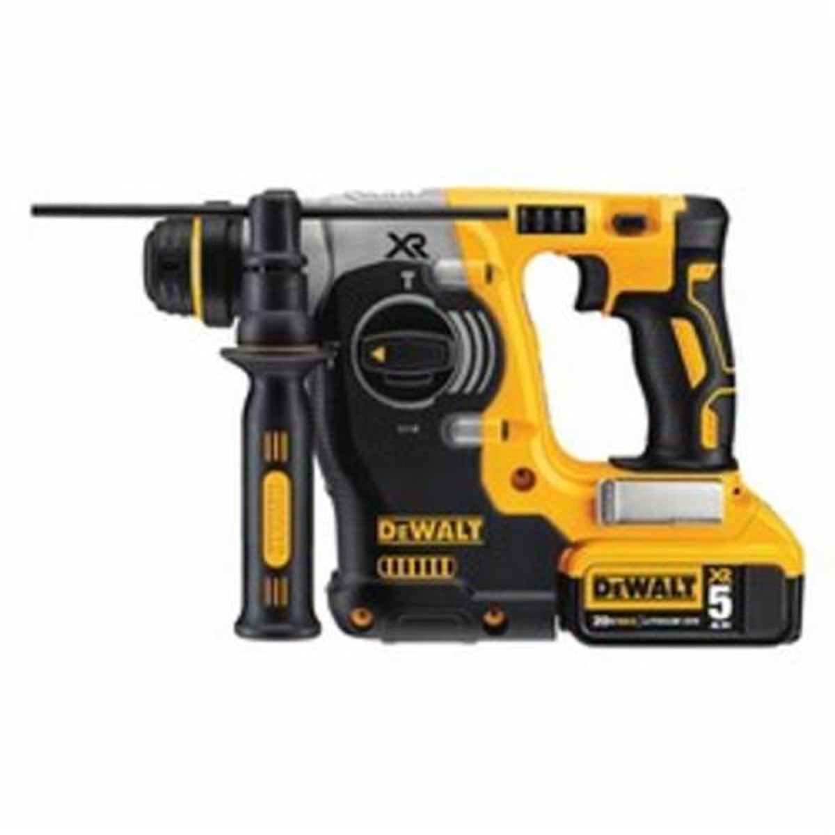 DeWALT DCH273P2  20V MAX XR® 1" L-Shape SDS-Plus Brushless Rotary Hammer Kit