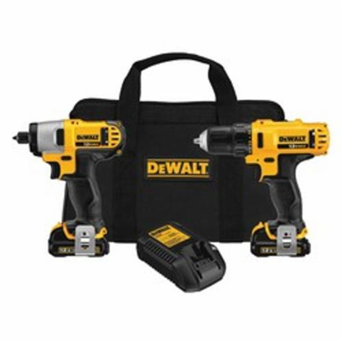 DeWALT DCK211S2  12V MAX Compact Screwdriver and Impact Driver Combination Kit