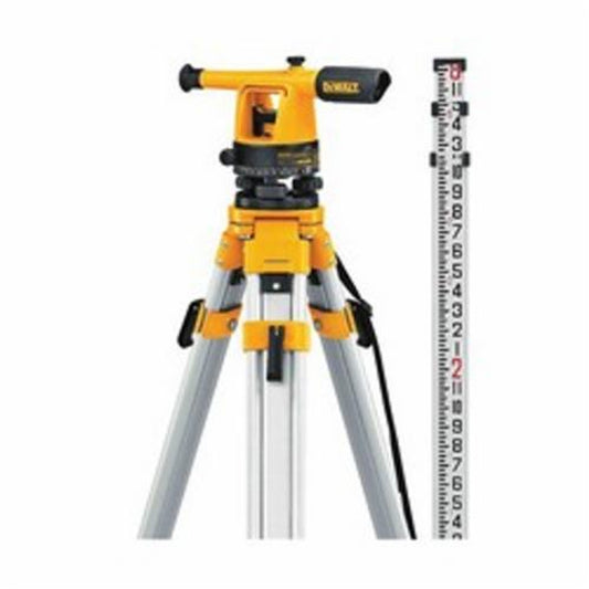 DeWALT DW090PK Manual Builders Level Package, Magnification 20x, 200 ft