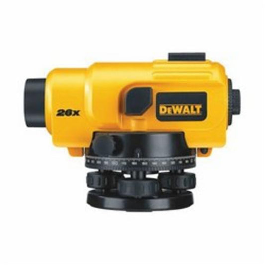 DeWALT DW096PK Automatic Optical Level Package, Magnification 26x, 300 ft