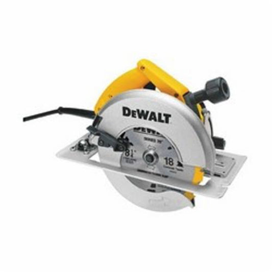 DeWALT DW384  8-1/4" Circular Saw with Rear Pivot Depth & Electric Brake