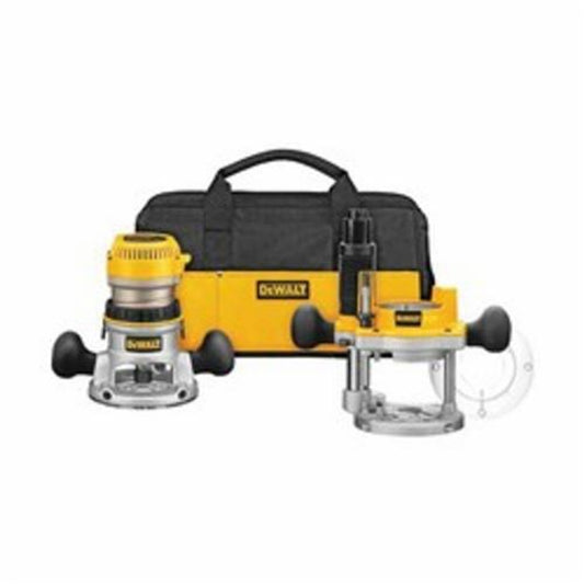 DeWALT DW618  2-1/4 HP EVS Fixed Base Router With Soft Start