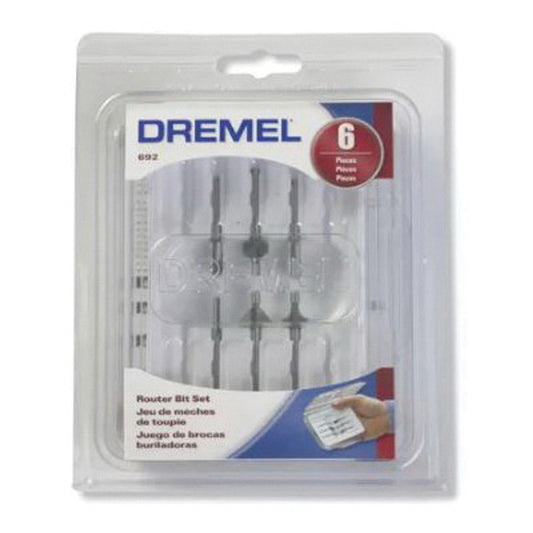 Dremel 692  6-Piece High Speed Router Bit Set