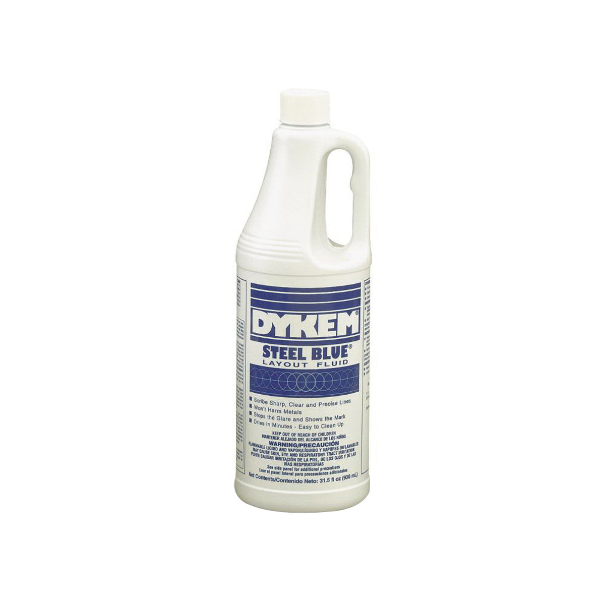DYKEM 80600 Layout Fluid, STEEL BLUE, 930 mL Bottle, (Per Each)