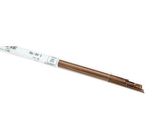 Harris® 1/16" X 18" BAg-24 Safety-Silv® 50N High Silver Brazing Alloy Filler Metal 15 toz Tube