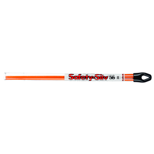 Harris® 3/32" X 18" BAg-7 Safety-Silv® 56 High Silver Brazing Alloy Filler Metal 4 oz Tube