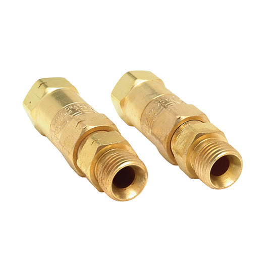 Harris® FlashGuard® Model 88-6 CVR (R&L) Fuel Gas And Oxygen Regulator Type Check Valve Set