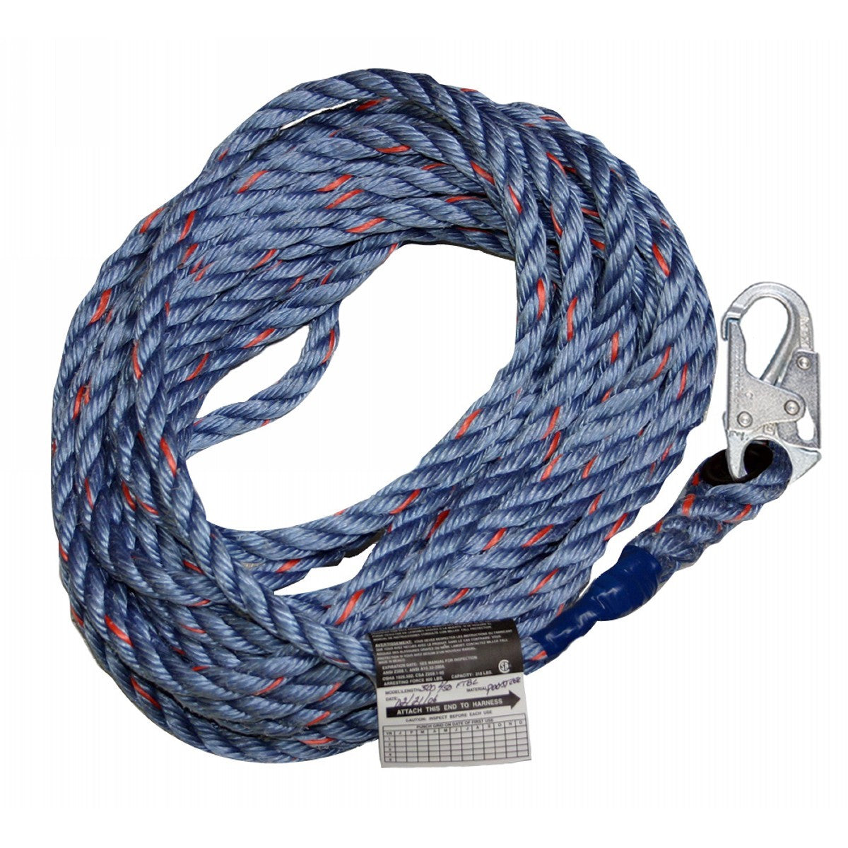 Honeywell Miller® 75' Polyester/Polypropylene Blend Lifeline