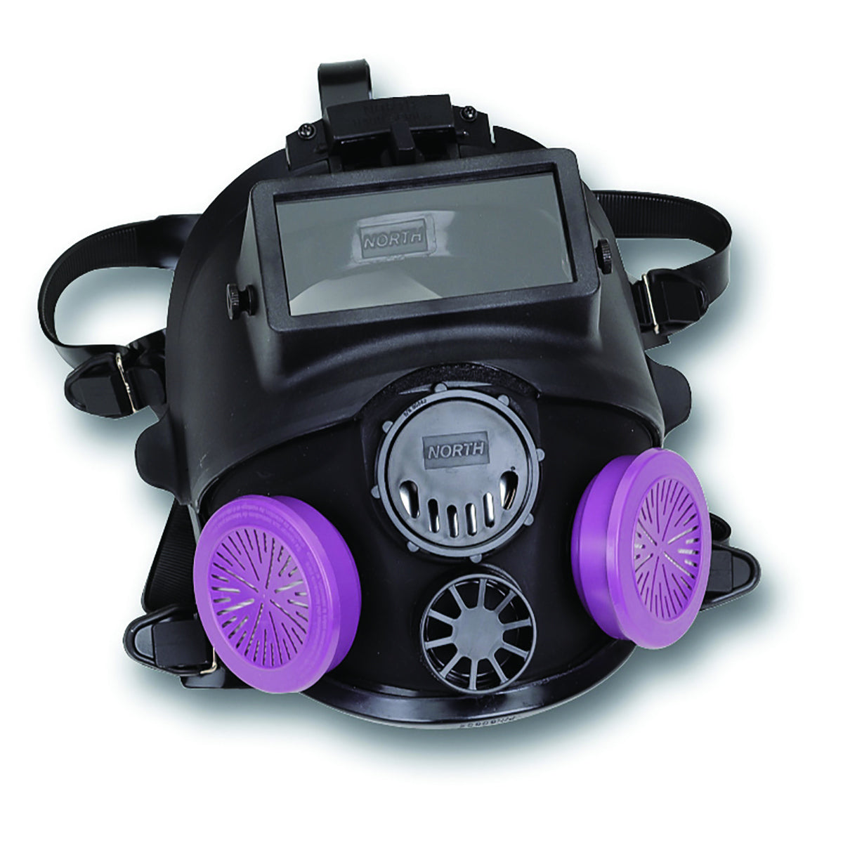 Honeywell Small 7600 Series Full Face Air Purifying Respirator With A Lightweight Thermoplastic Welding Attachment
