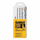 DeWALT DW5470  5-Piece Rock Carbide, SDS Plus, Hammer Drill Bit Set