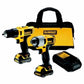 DeWALT DCK211S2  12V MAX Compact Screwdriver and Impact Driver Combination Kit