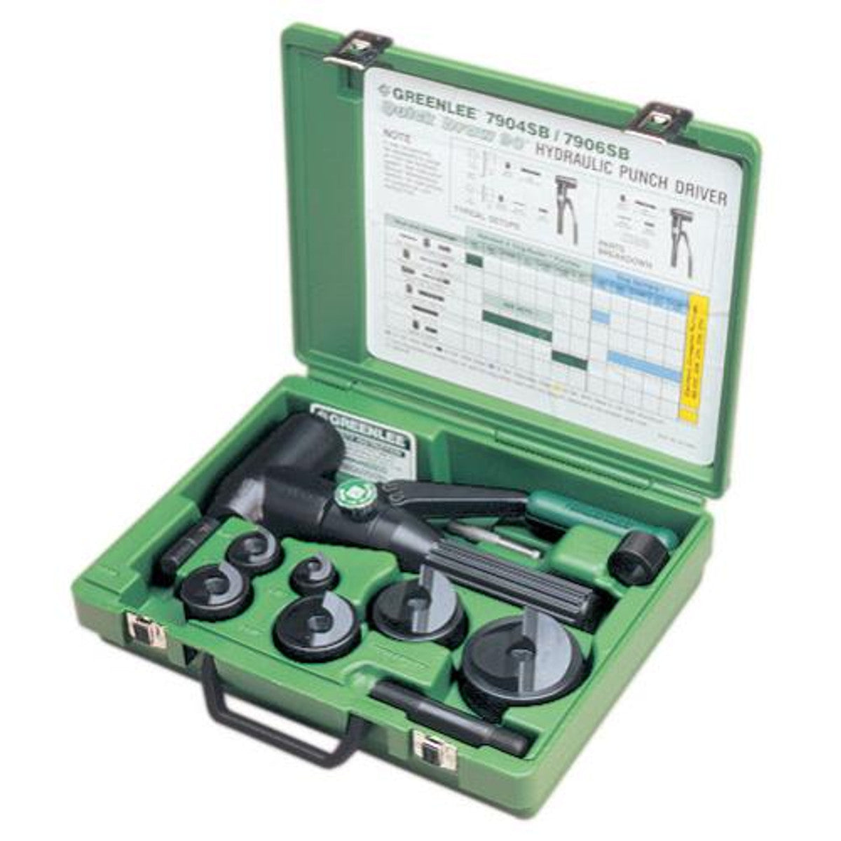 Greenlee 7906SB Quick Draw 90  Hydraulic Punch Set