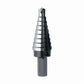 Irwin® 10233 Unibit Fractional Self-Starting Step Drill, #3, 1/4 in Dia Min Hole, 3/4 in Dia Max Hole, 9 Steps