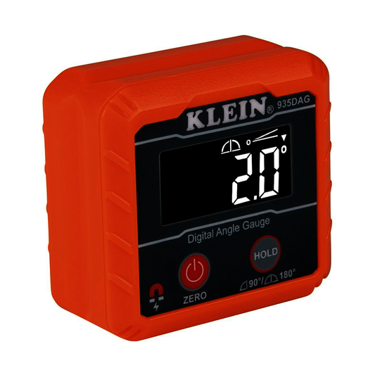 Klein Tools 8" x 4" x  2.5" ABS Plastic Housing and Electronic Components Digital Magnetic Digital Level