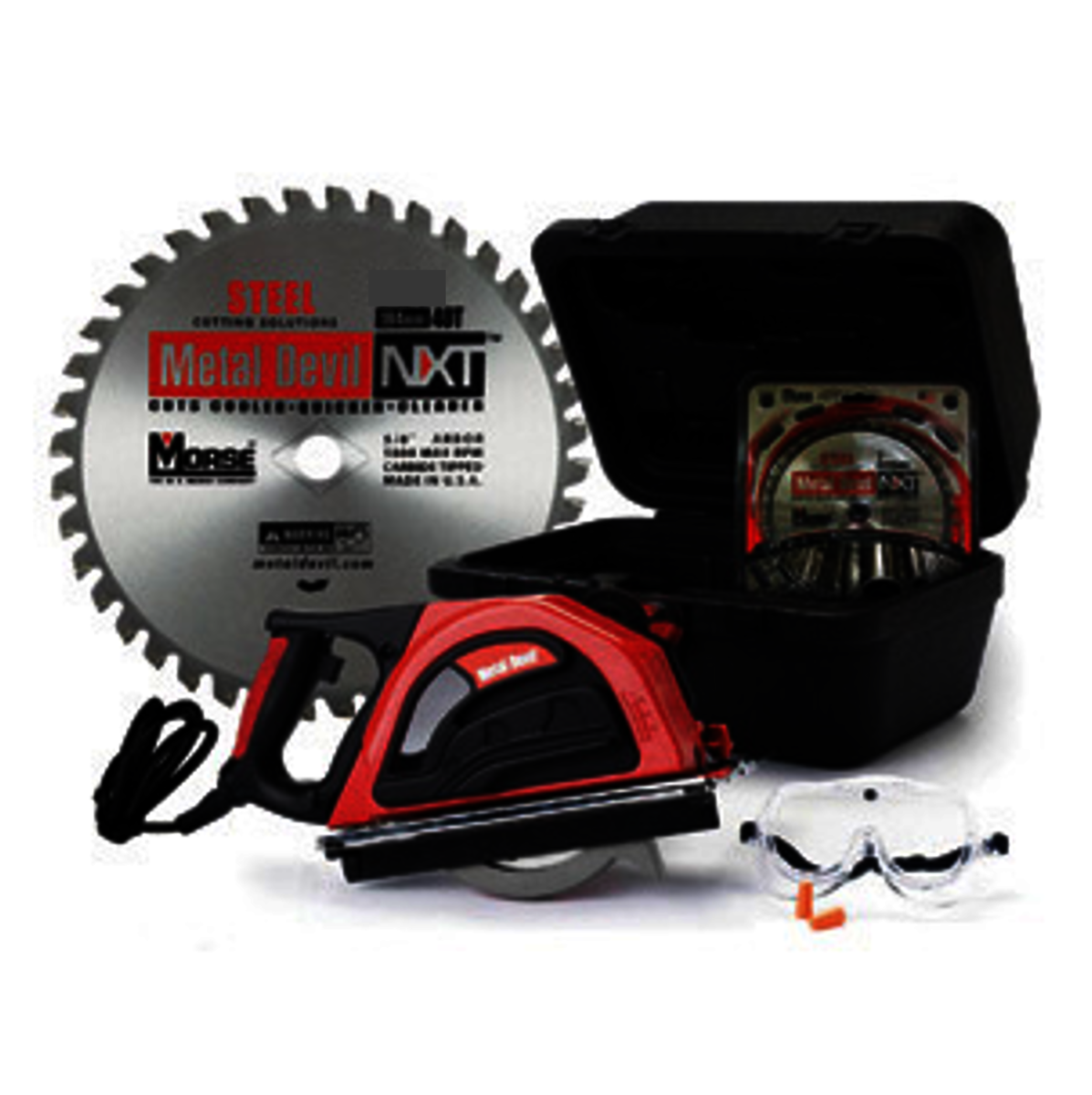 Morse® Metal Devil® 120 Volt/15 Amp 2300 rpm Corded Circular Saw Kit