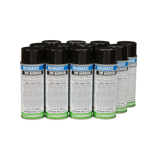 Magnaflux 10.5 Ounce Aerosol Can Black Magnavis® 7HF Magnetic Particle Suspension