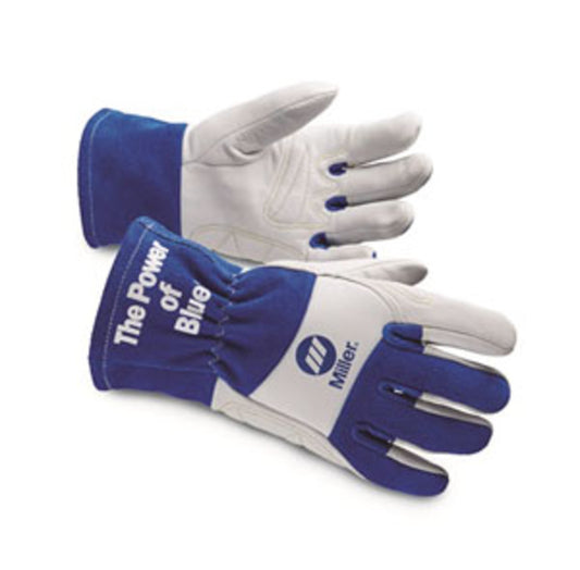 Miller® X-Large 11 1/2" Cowhide/Goatskin Wool Back Lined Welders Gloves With Wing Thumb