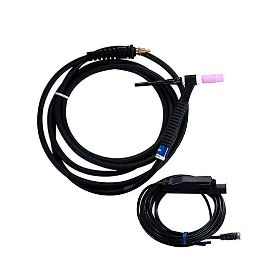 Miller® Weldcraft™ A-150 150 Amp Air Cooled TIG Torch Package With Rigid Head And 12' Cable