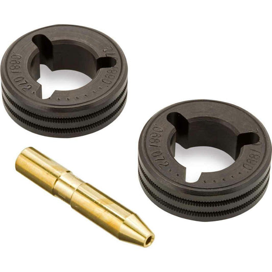 Miller® .068" - .072" V-Knurled Drive Roll Kit
