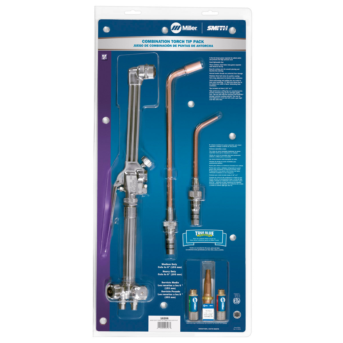 Miller® Model 16206 Smith Welding & Cutting Heavy Duty Acetylene Welding/Cutting/Heating Torch Kit