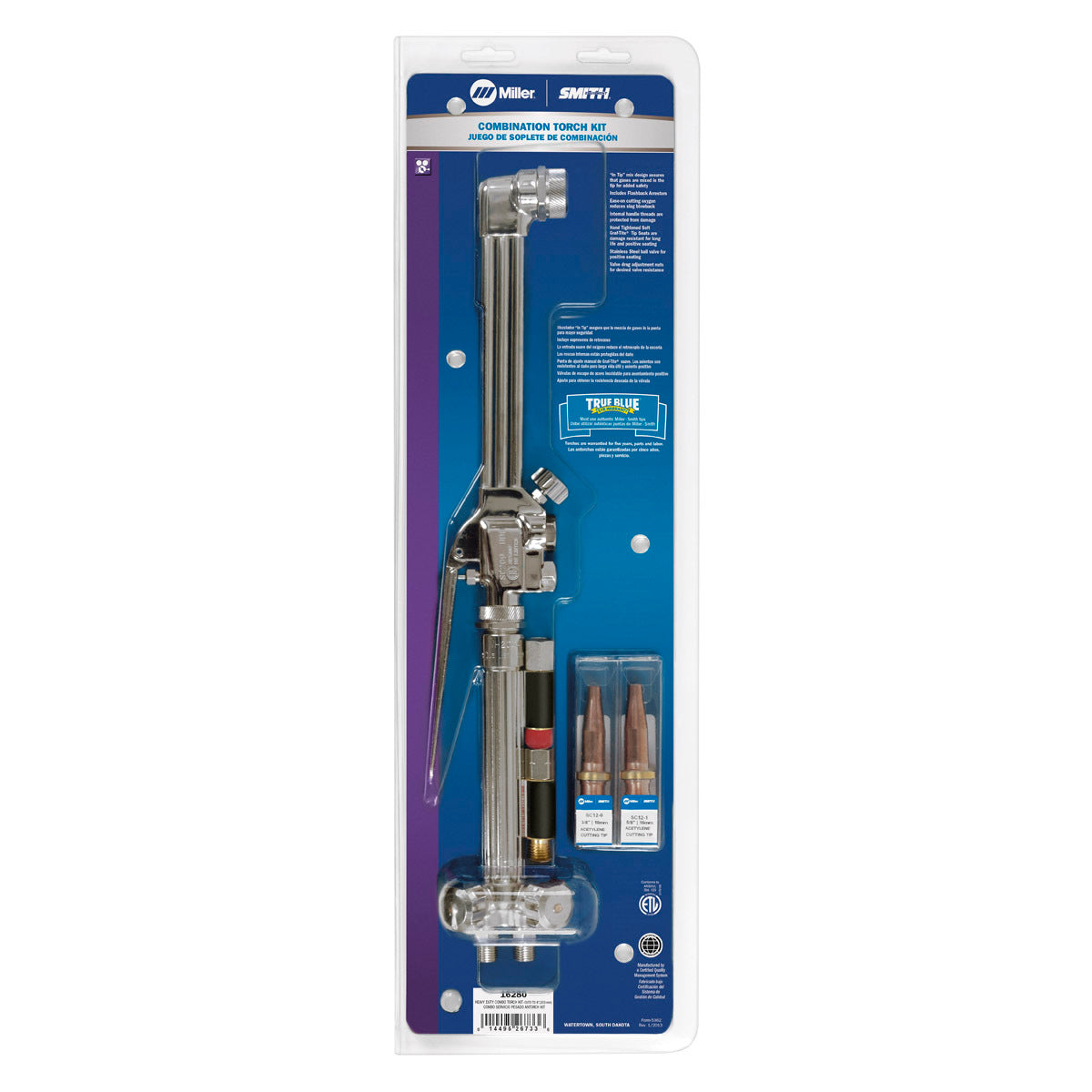 Miller® Model 16280 Smith Welding & Cutting Heavy Duty Acetylene Cutting Torch Kit