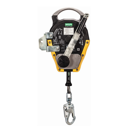 MSA Workman® Rescue Device With 50' Stainless Steel Rope (400 lbs Weight Capacity)