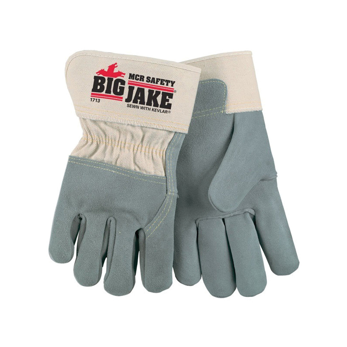 Memphis 1713 Big Jake® Ultimate Hand Protection, 3/4 Leather Back, 2.75" Cuff